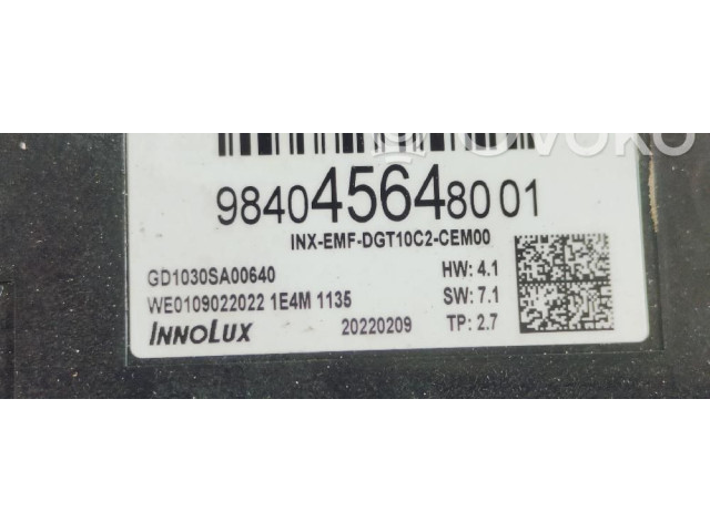 Дисплей 9840456480 Citroen C4 III e-C4