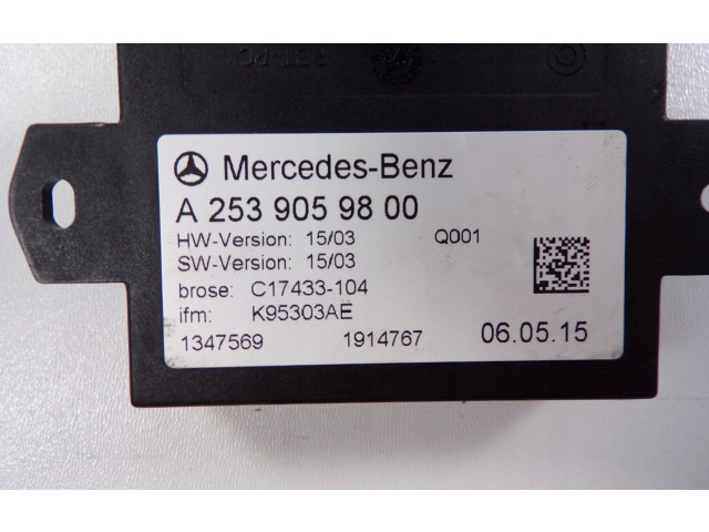 Блок управления крышки багажника A2359059800, C17433104   Mercedes-Benz S W222