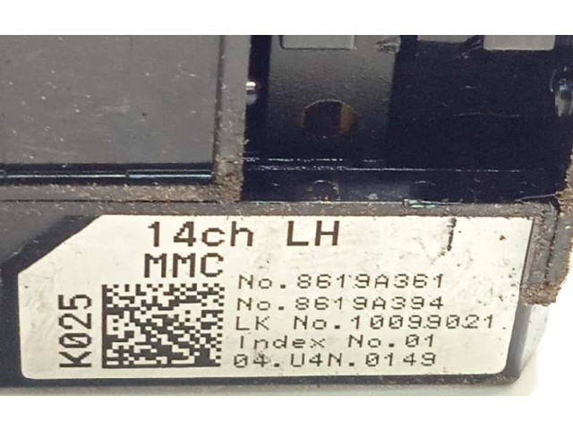 Подушка безопасности водителя 8619A361, 8651A187 Mitsubishi Mirage VI G4 Attrage