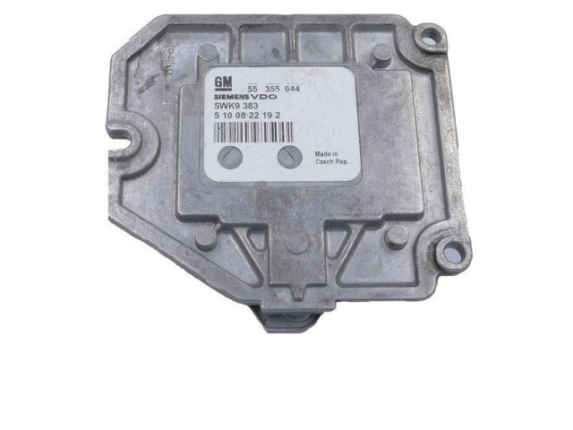 Блок управления двигателем Блок управления 55355044, 5100822192   Opel Meriva A