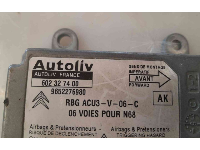 Блок подушек безопасности 9652276980, 22301530 Citroen Xsara Picasso