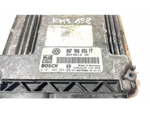 Блок управления двигателя 06F906056FF, 0261S02263   Volkswagen Jetta V