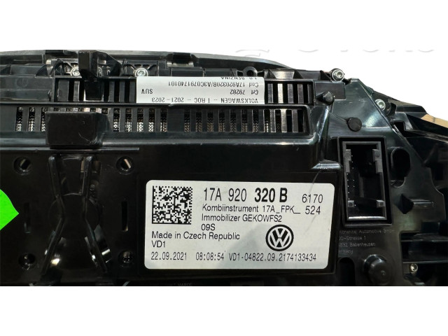 Přístrojová deska  Volkswagen T-Roc 2021 17A920320B  