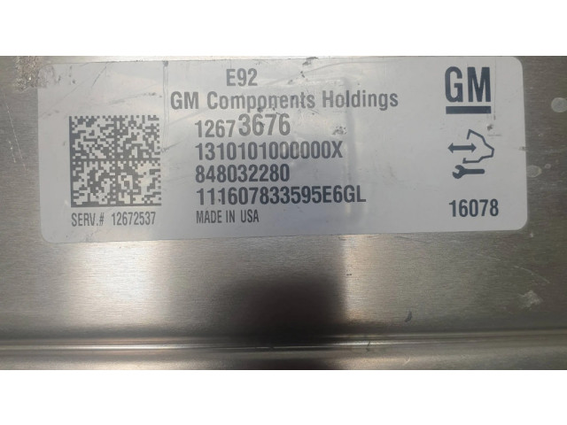 Блок управления двигателя 12673676, 848032280 Chevrolet Camaro