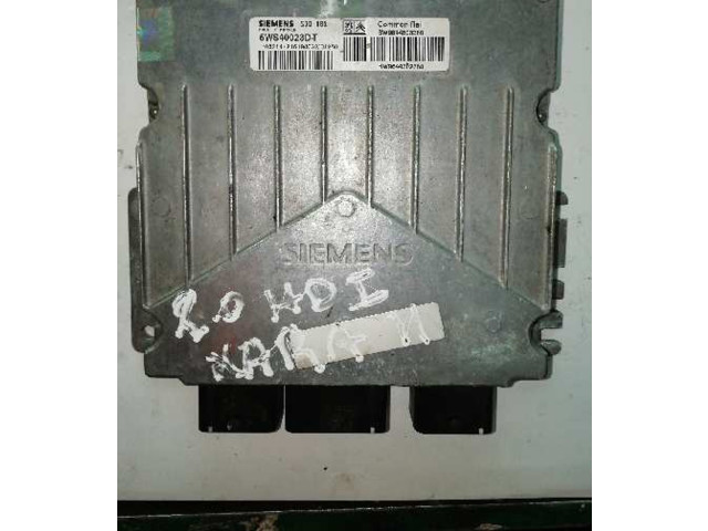 Блок управления двигателя 5WS40023DT Citroen Xsara