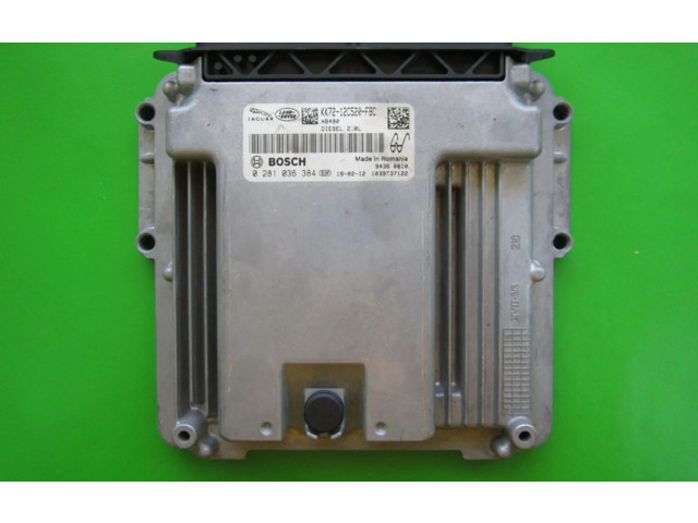 Блок управления двигателем Блок управления KK72-12C520-FBC, 0281036384 Jaguar XF X260