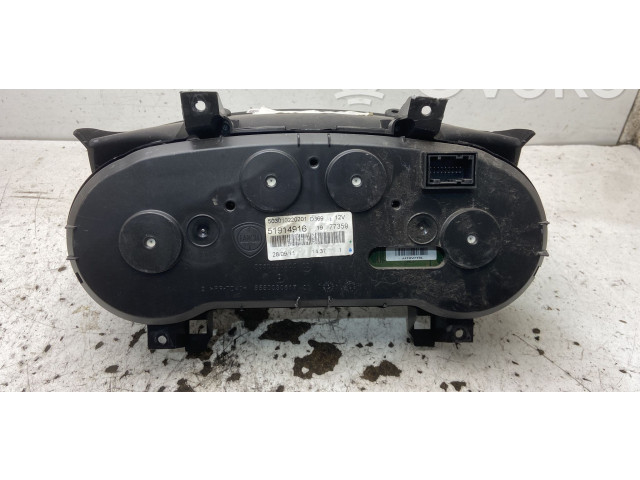Přístrojová deska Fiat Punto Evo 2010 51914916, 51914916