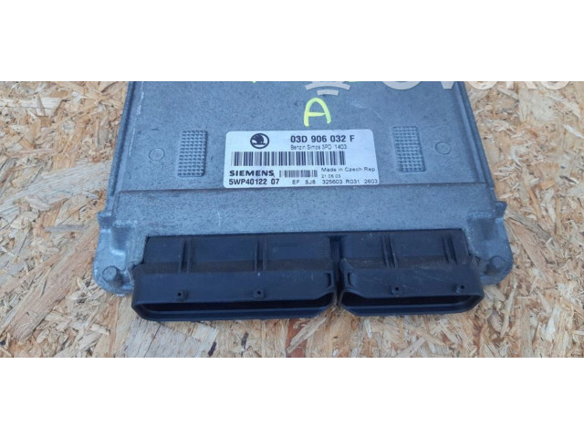 Блок управления двигателя Skoda Fabia Mk1 (6Y)