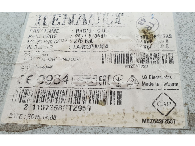 Дисплей 281157368R, 281157368R Dacia Duster