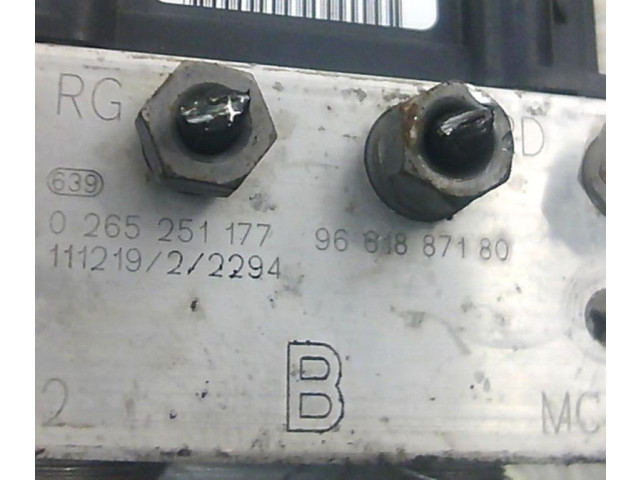 Блок АБС 1607236780   Peugeot  Expert  2007 - 2016 года