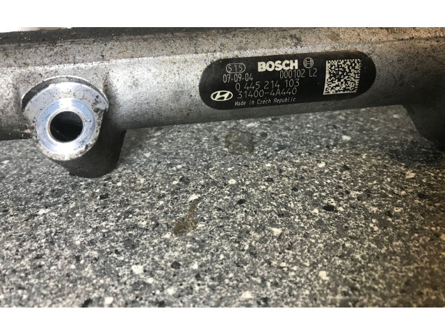 Топливная рампа 0445214103, 314004A440   KIA Sorento   для двигателя D4CB