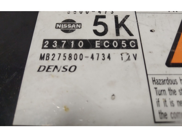Блок управления двигателя 23710EC05C, MB2758004734 Nissan Pathfinder R51