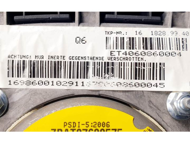 Подушка безопасности водителя 1698600102911 Mercedes-Benz A W169