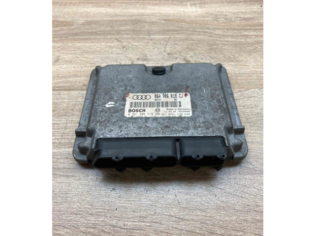 Блок управления двигателем Блок управления 06A906018CJ, 0261206516 Audi A3 S3 8L