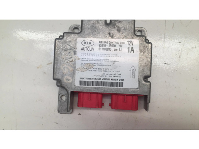 Блок управления надувных подушек