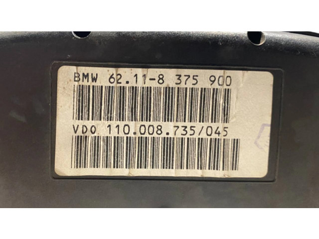 Přístrojová deska BMW 5 E39 2001 8375900, 6118375900