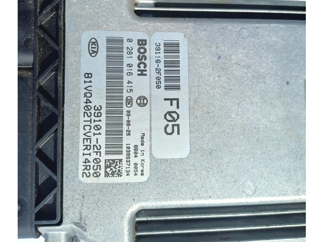 Řídící jednotka 391012F050, 0281016415   KIA Carnival 2009