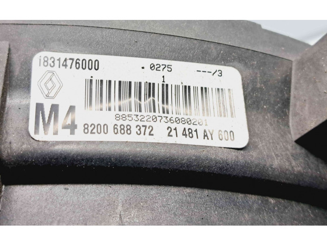 Вентилятор радиатора     1831476000    Renault Clio III 