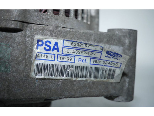 Генератор 63321671, 63321671   Peugeot 306      