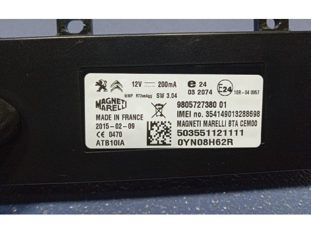 Модуль управления с помощью голоса    9805727380, 9805727380   Citroen DS5