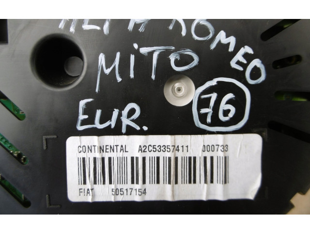Přístrojová deska Alfa Romeo Mito 2010 50517154