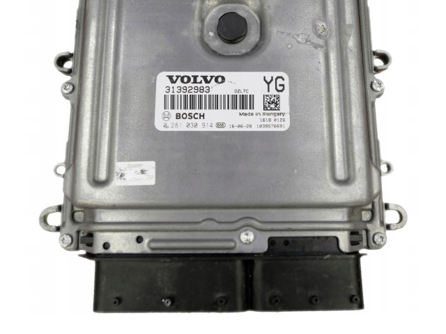Řídící jednotka 31392983, 0281030914 Volvo V60 2017
