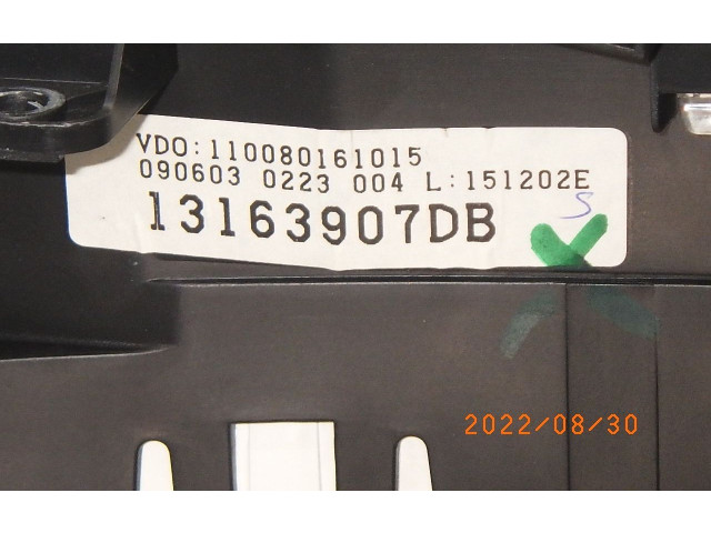 Панель приборов 13163907DB Opel Meriva A