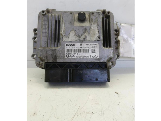 Блок управления двигателя 51892671, 4F4280CAM Lancia Delta