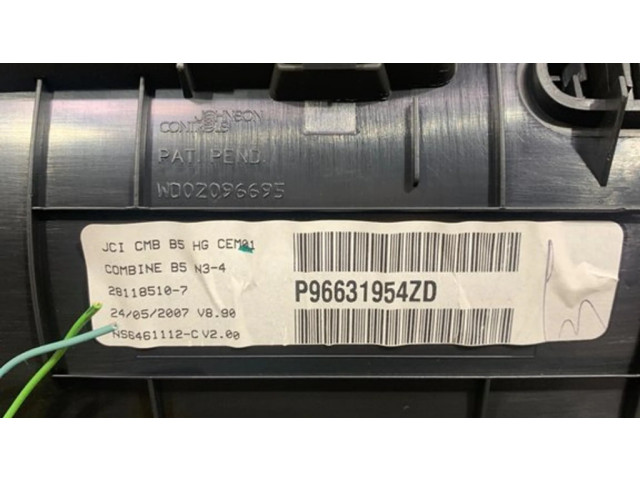 Панель приборов P96631954ZD, 281185107   Citroen C4 I       