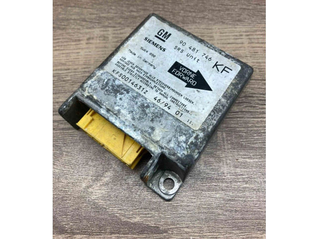 Блок подушек безопасности 90481746, 5WK4090   Opel Tigra A