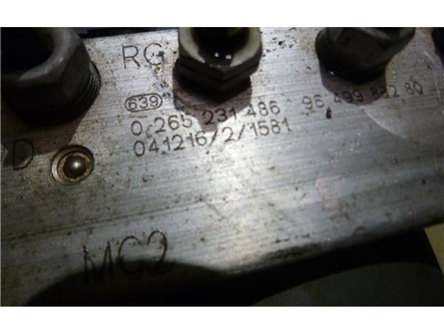 Блок управления АБС Citroen C4 I