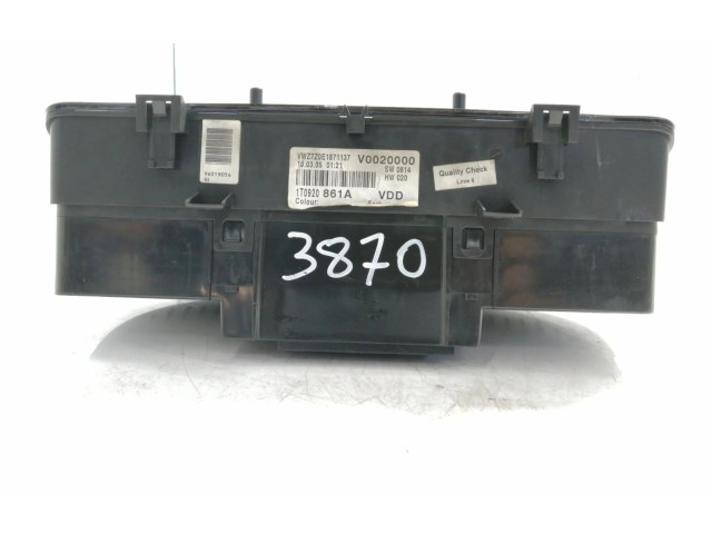 Панель приборов 1T0920861A Volkswagen Touran I