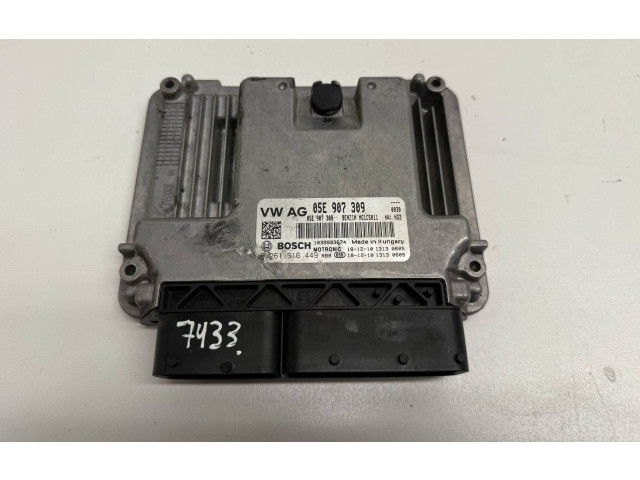 Блок управления двигателя 05E907309, 0261S16449 Skoda Karoq