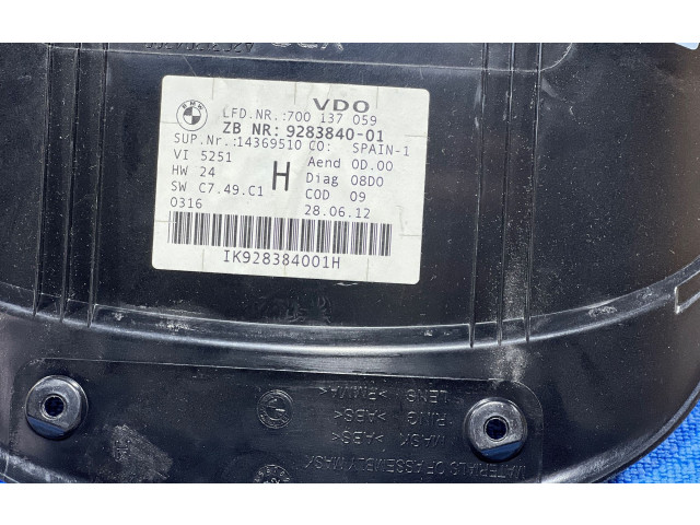 Přístrojová deska BMW X1 E84 2012 9283840