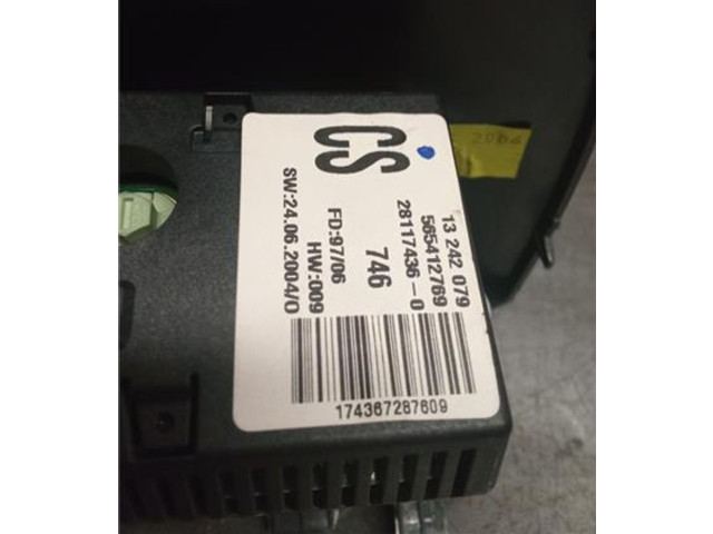 Дисплей 13242079 Opel Meriva A