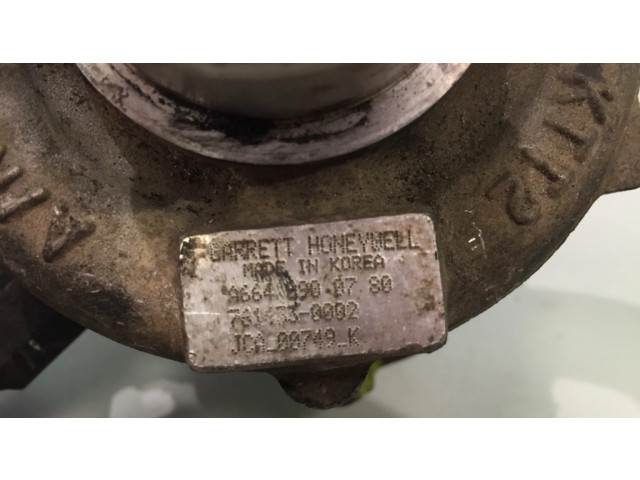  Турбина SsangYong Kyron 2.0 7614330002, A6648900780         