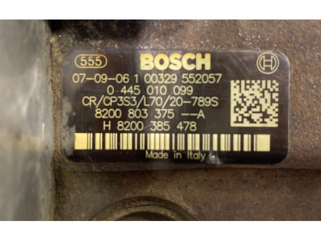 Vstřikovací čerpadlo 0445010099, 8200385478 Opel Vivaro