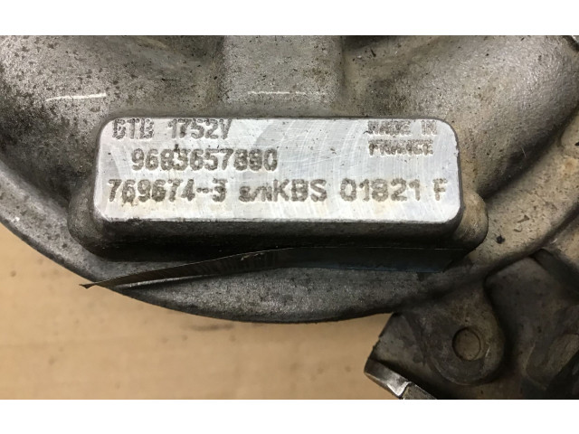  Турбина Citroen C-Crosser  9683657880, GTB1752V         