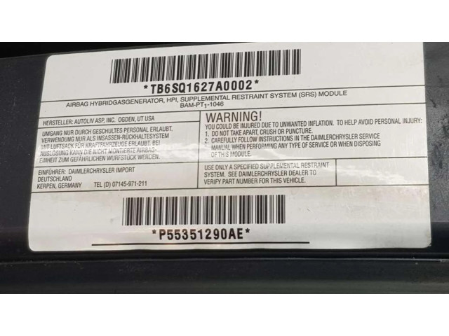 Боковая подушка безопасности P55351290AE Jeep Compass