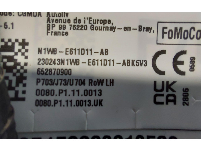 Подушка безопасности в сиденье n1wtb-e611d11-ab Ford Ranger IV