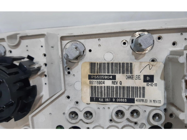 Блок управления климат-контролем P55115904   Jeep Grand Cherokee (WJ)