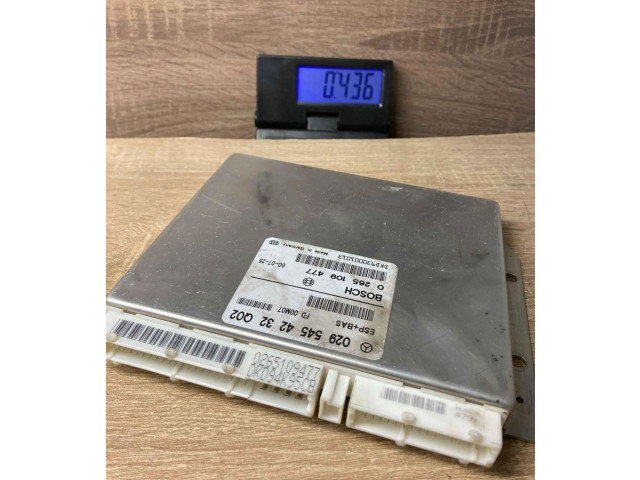 ESP (stabilumo sistemos) valdymo blokas 0295454232, 0265109477 Mercedes-Benz W168