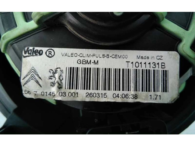 Вентилятор печки    T1011131B   Citroen DS4