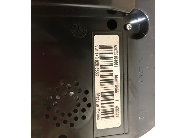 Панель приборов 1K0920853G, V0003000   Volkswagen Jetta V       