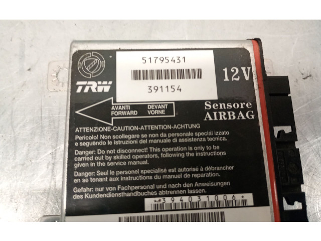 Блок подушек безопасности 51795431, 391154TRW Fiat Grande Punto