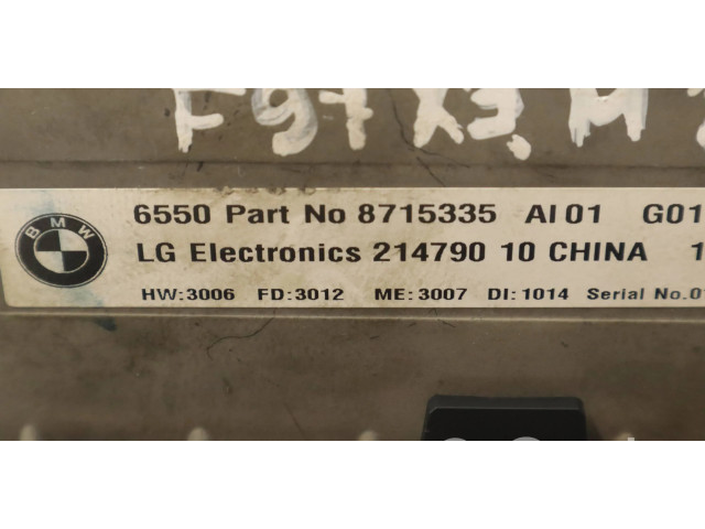 Дисплей 8715335, 21479010 BMW X3M F97