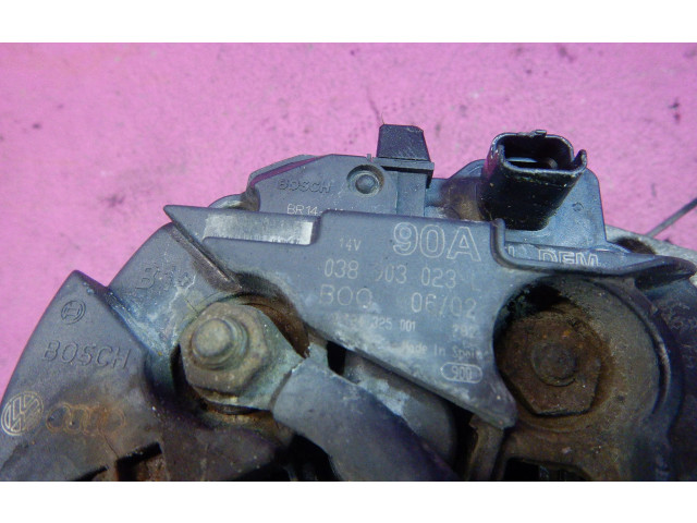 Генератор 038903023L, 038903023L   Volkswagen Caddy      