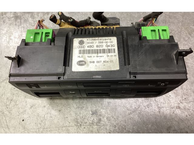 Блок управления климат-контролем 4B0820043G, 5HB00760401   Audi A6 S6 C5 4B