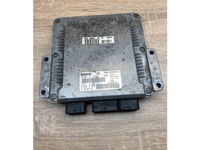 Řídící jednotka 9652184280, 0281011516 Peugeot 607 2000