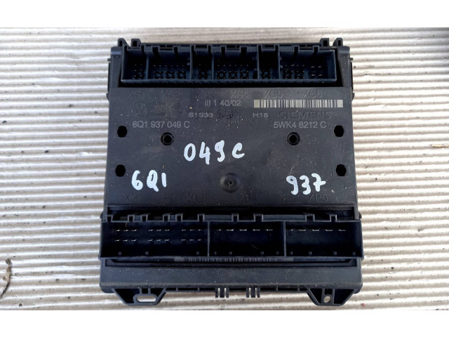 Комфортный модуль 6Q1937049C, 5WK48212C Skoda Fabia Mk1 (6Y)